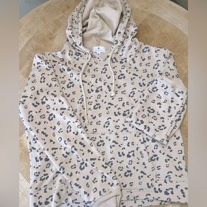 LEOPARD PRINT HOODIE